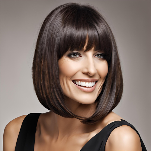 Long Bob with Bangs