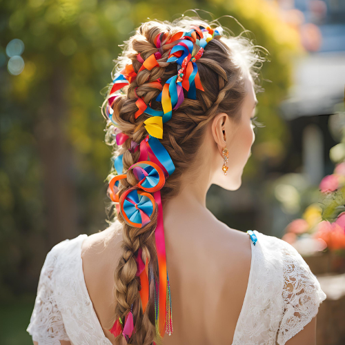 Double French Braid Ponytail Tutorial