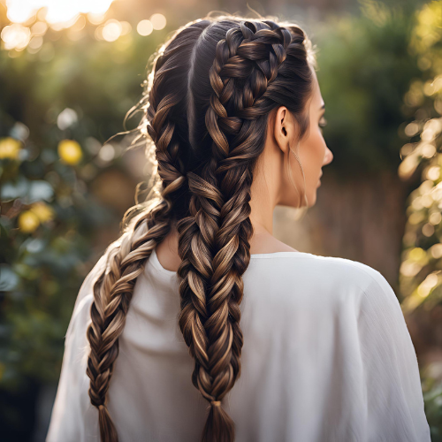 Double Dutch Braids