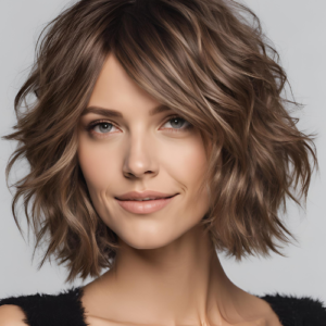 Medium-Length Shag Haircuts