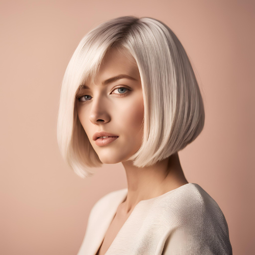 Platinum Blonde Bob 