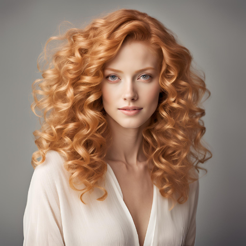 Strawberry Blonde Curls